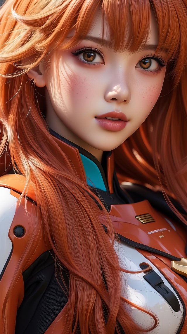 anime girl wallpaper, futuristic, digital world, background for mobile wallpaper (vertical)