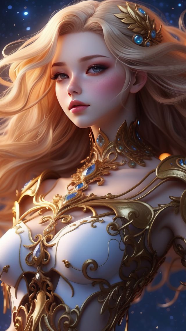 anime girl wallpaper, futuristic, neon lights, background for mobile wallpaper (vertical)