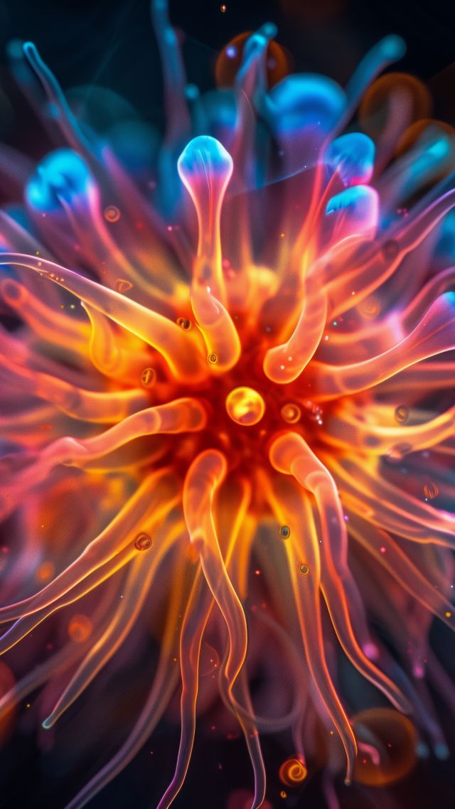 corals wallpaper, reefs, underwater, background for mobile wallpaper (vertical)