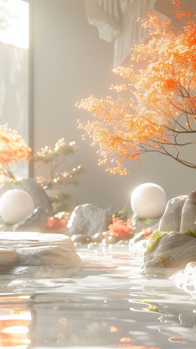 tree wallpaper, white, foliage, background for mobile wallpaper (vertical)