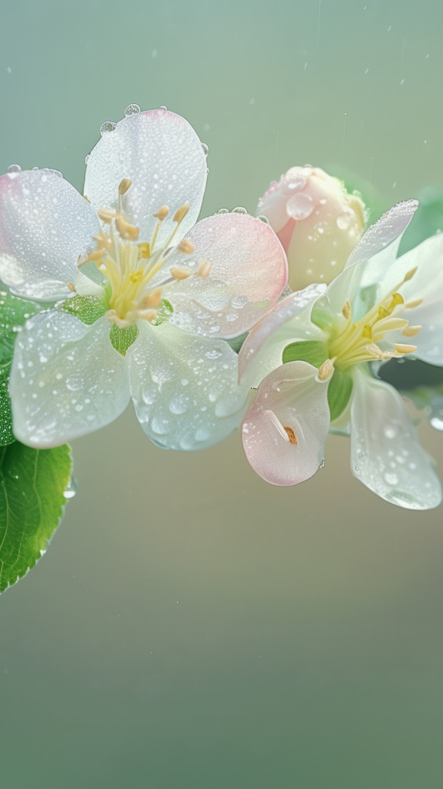 iPhone 16 wallpaper, spring blossoms, nature photography, background for mobile wallpaper (vertical)