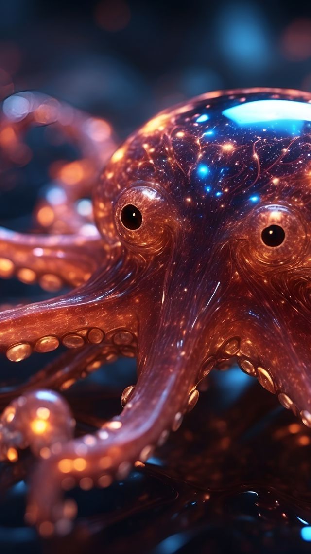 alien wallpaper, dark, mysterious, background for mobile wallpaper (vertical)