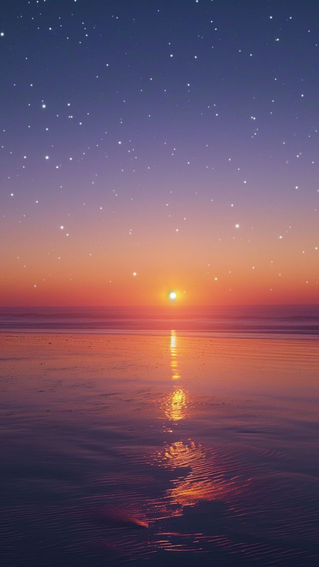 space wallpaper, ocean, gradient, background for mobile wallpaper (vertical)