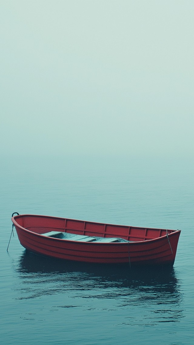 deep ocean wallpaper, tranquil, still water, background for mobile wallpaper (vertical)