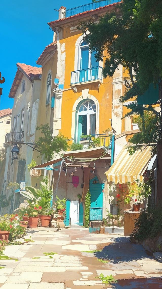 coastal wallpaper, seaside, calming, background for mobile wallpaper (vertical)