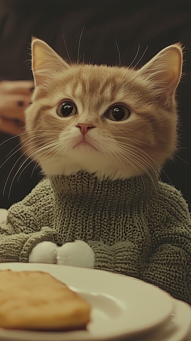 cats thanksgiving wallpaper, funny, thanksgiving humor, background for mobile wallpaper (vertical)