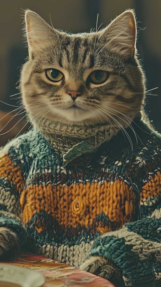 cats thanksgiving wallpaper, funny, humorous cat photos, background for mobile wallpaper (vertical)