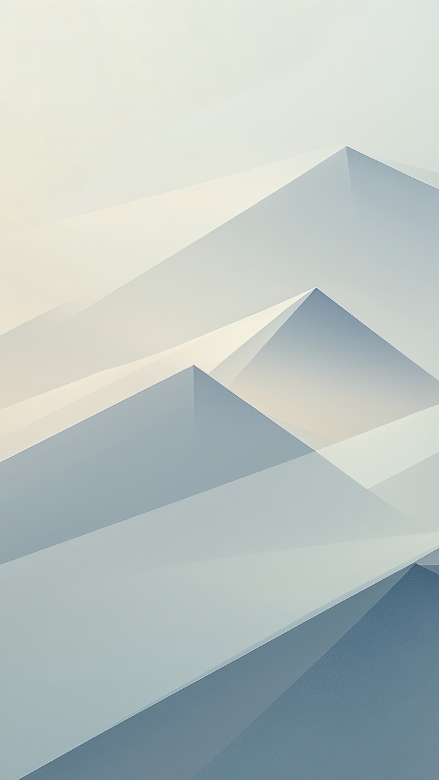 geometric mountain wallpaper, abstract design, artistic wallpaper, background for mobile wallpaper (vertical)