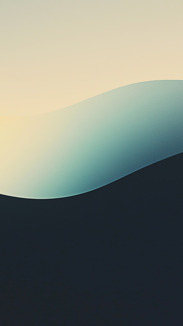 black abstract wallpaper, curve shapes, geometric patterns, background for mobile wallpaper (vertical)