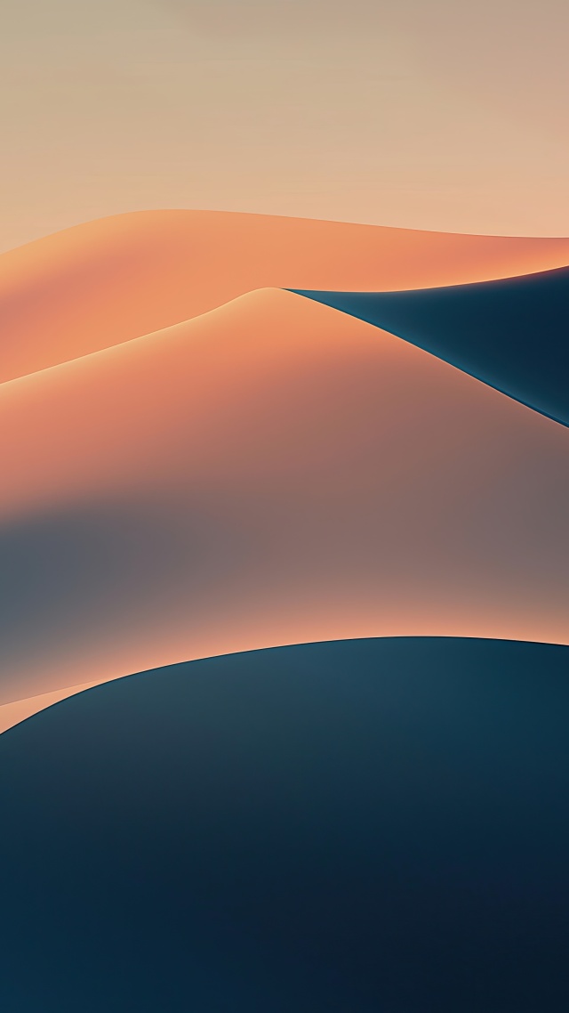dunes wallpaper, smooth textures, organic forms, background for mobile wallpaper (vertical)