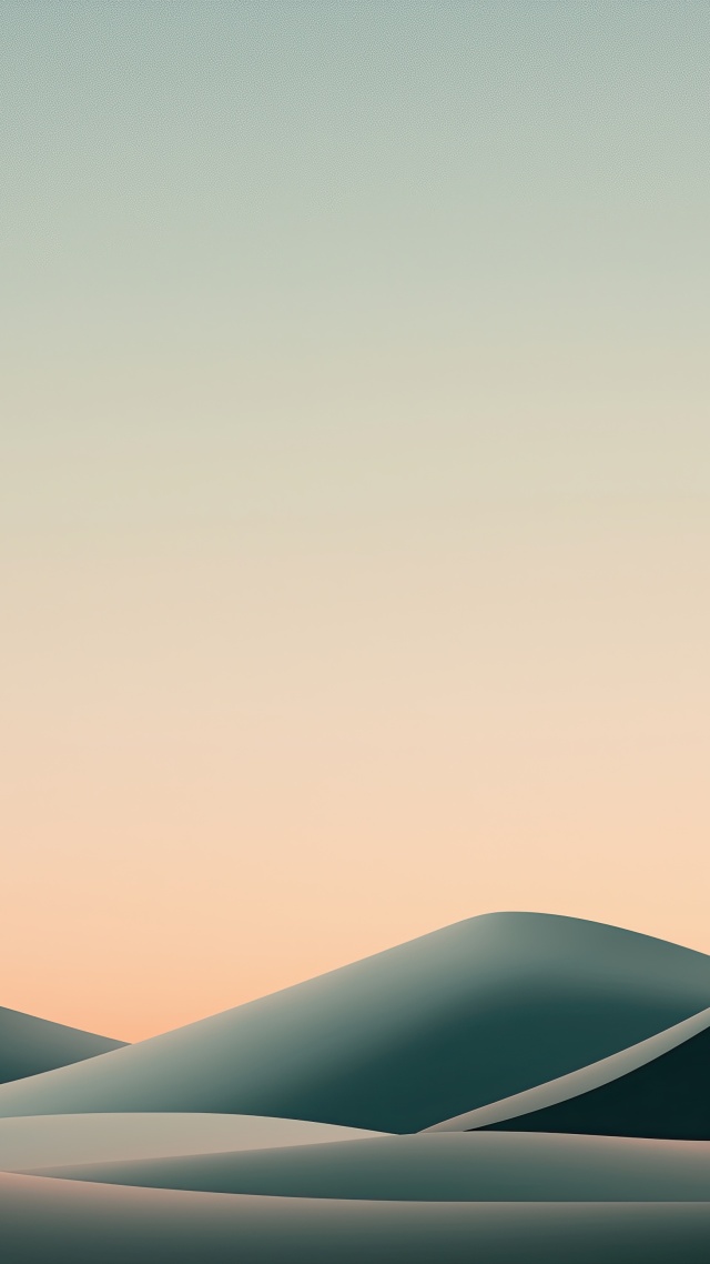 dunes wallpaper, abstract art, minimalist aesthetics, background for mobile wallpaper (vertical)