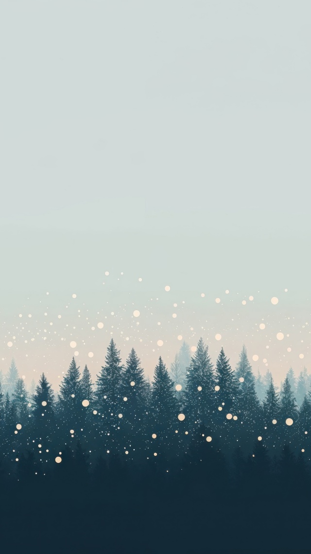 christmas wallpaper, minimal design, holiday season, background for mobile wallpaper (vertical)