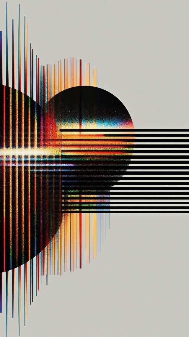 retro vibe wallpaper, space aesthetics, psychedelic art, background for mobile wallpaper (vertical)