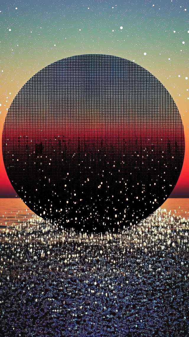 retrowave wallpaper, 80s aesthetic, 80s vibe, background for mobile wallpaper (vertical)