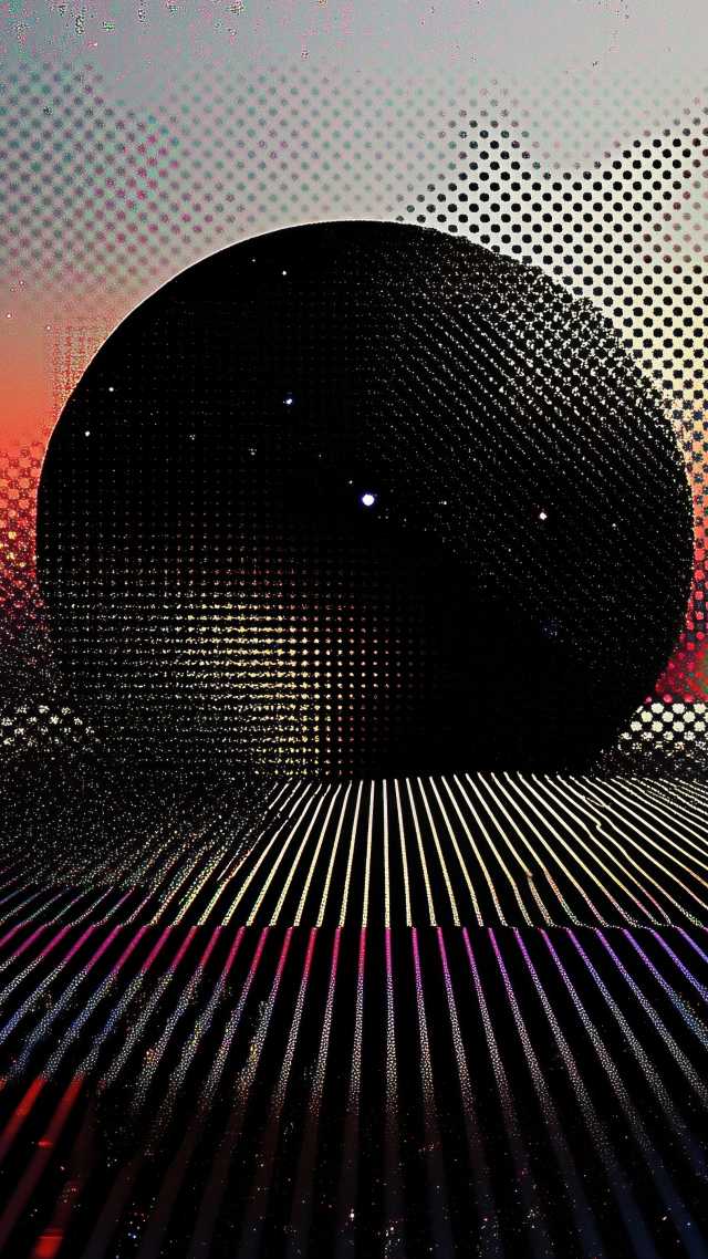 space art wallpaper, cosmic stars, vaporwave, background for mobile wallpaper (vertical)