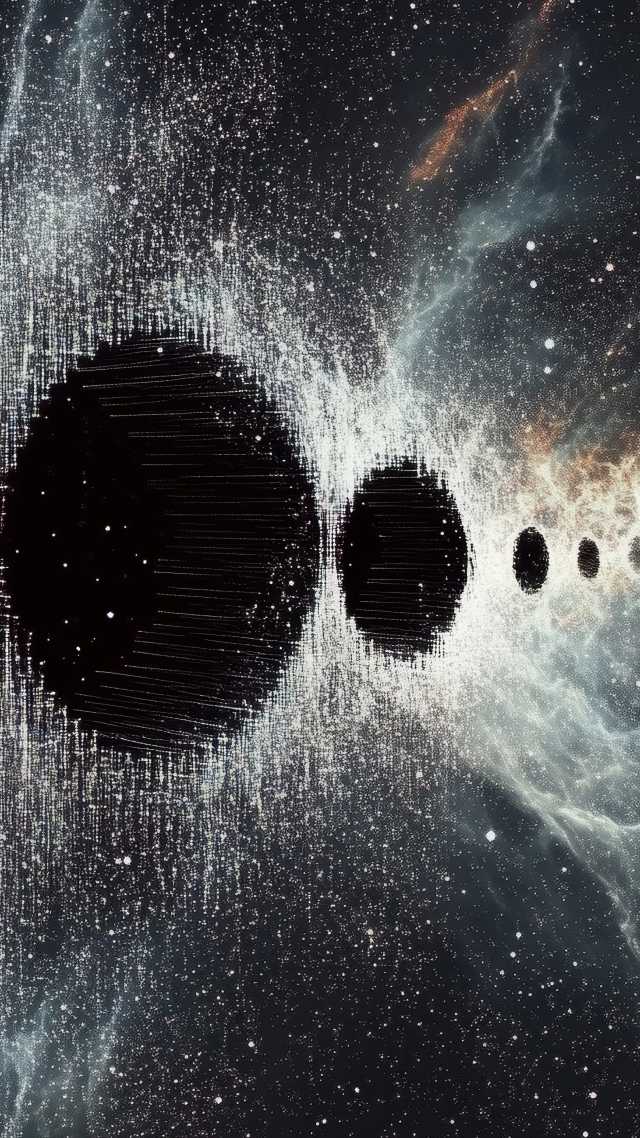 wormhole wallpaper, star systems, astrophysics, background for mobile wallpaper (vertical)