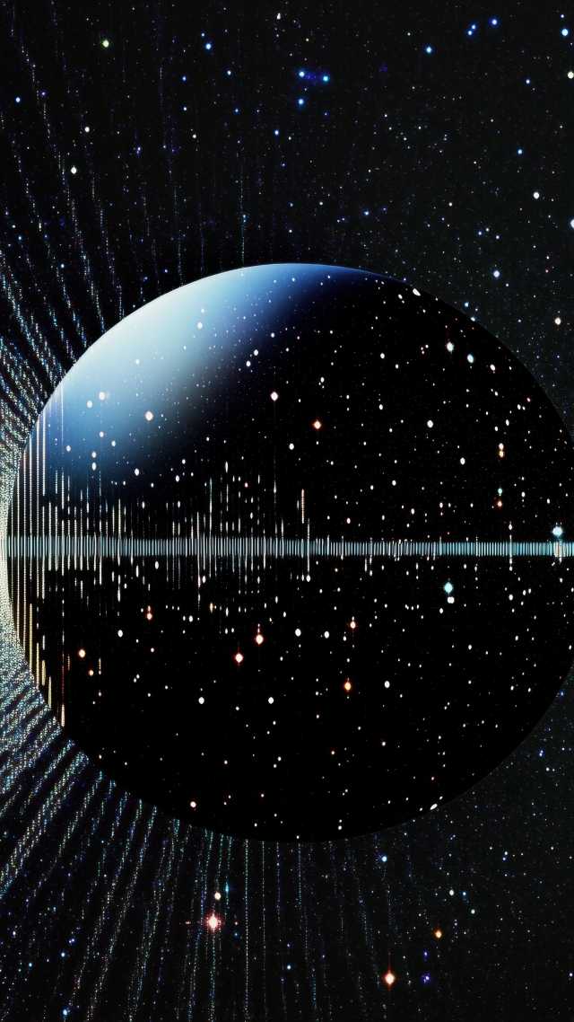 wormhole wallpaper, star systems, interstellar travel, background for mobile wallpaper (vertical)