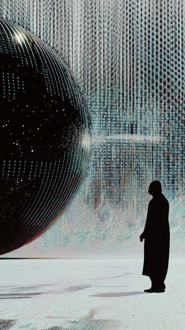 wormhole wallpaper, star systems, galaxies, background for mobile wallpaper (vertical)