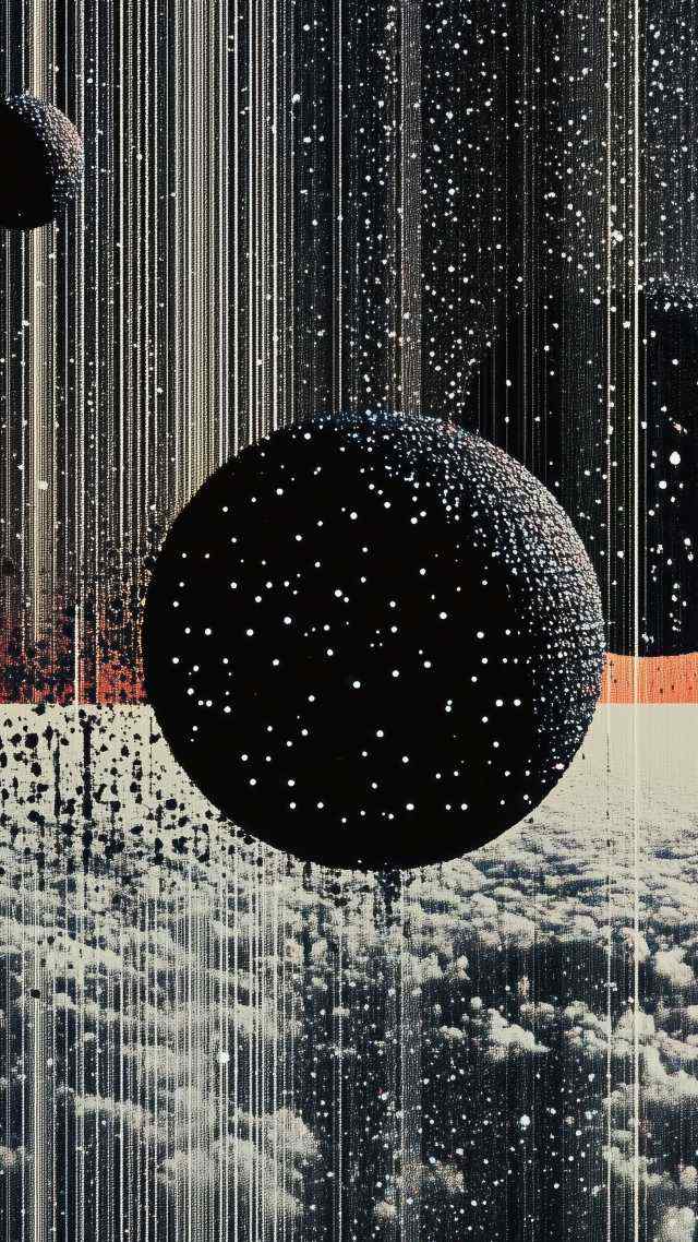 wormhole wallpaper, star systems, black holes, background for mobile wallpaper (vertical)