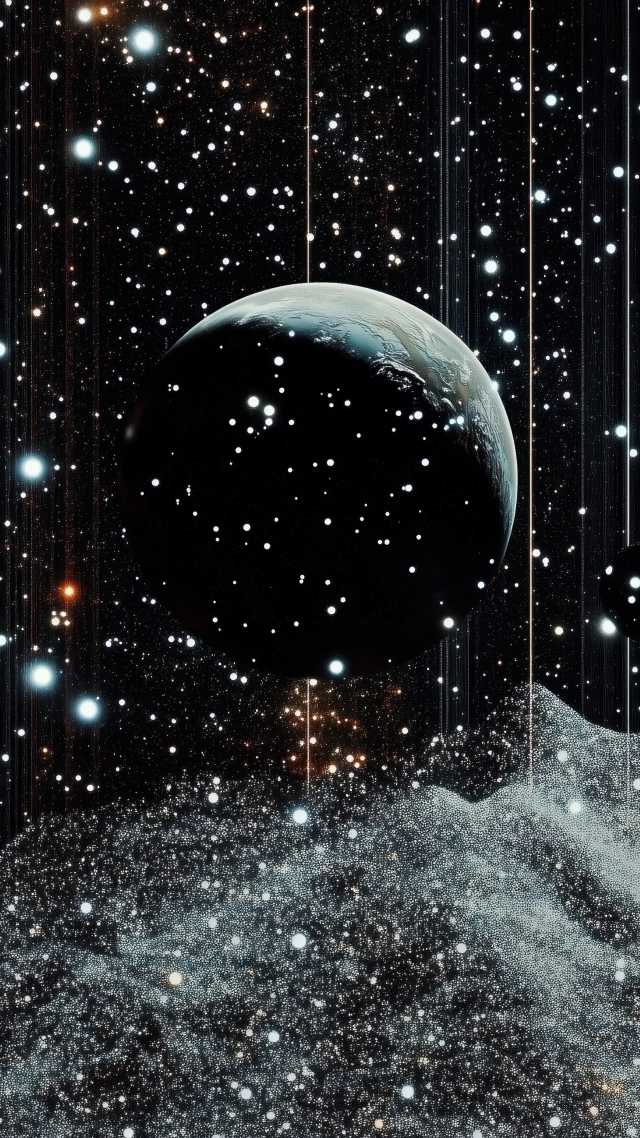 wormhole wallpaper, star systems, universe exploration, background for mobile wallpaper (vertical)