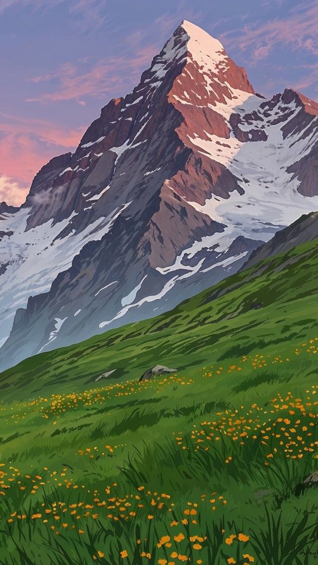 alps wallpaper, mountains, travel destinations, background for mobile wallpaper (vertical)