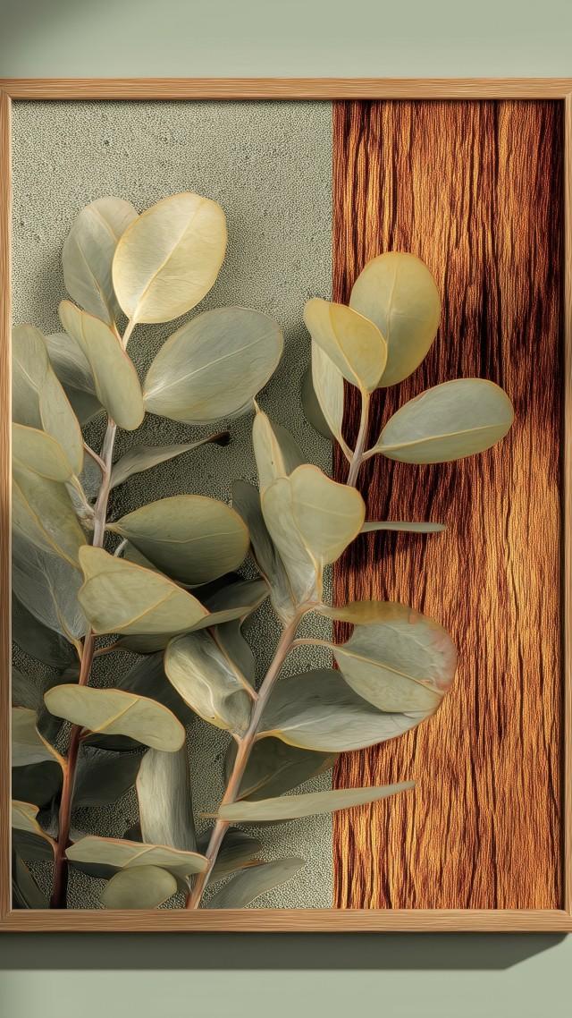 stress reduction wallpaper, biophilic design, stress relief, background for mobile wallpaper (vertical)