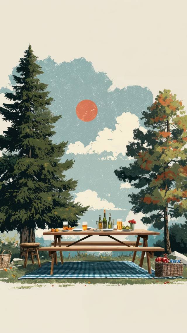 wiesn wallpaper, german, autumn festivities, background for mobile wallpaper (vertical)