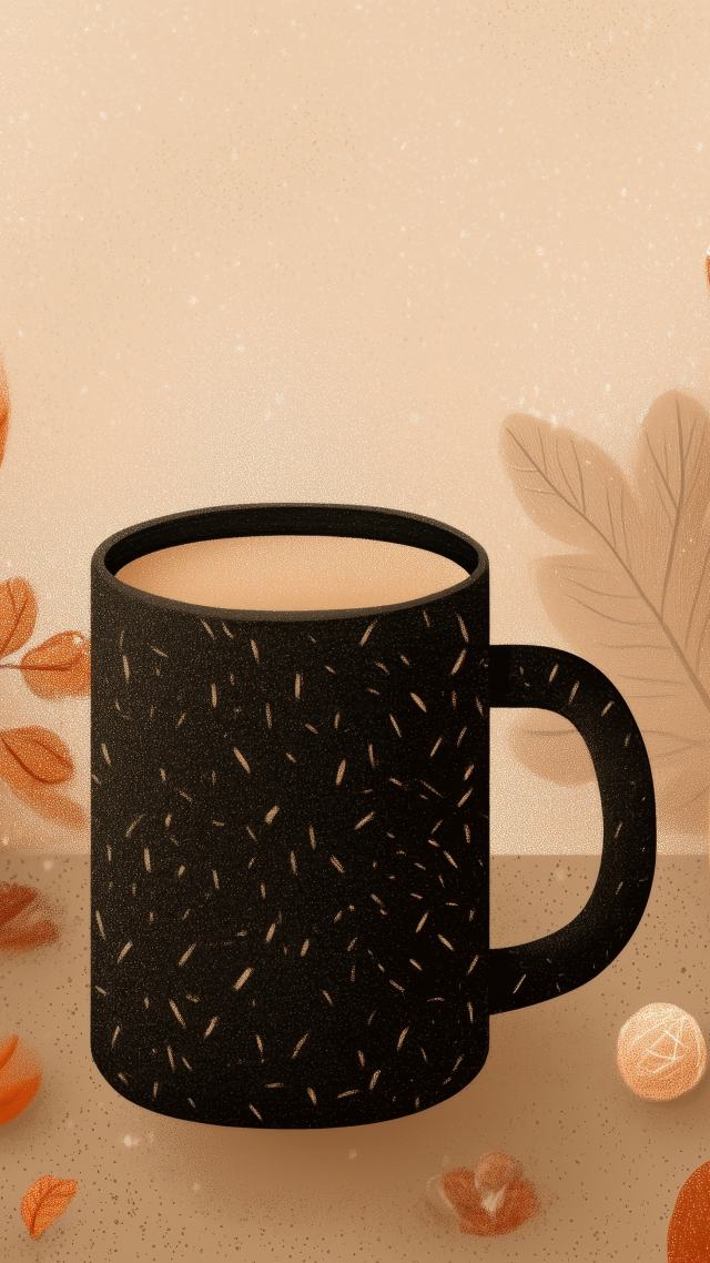 fall decor wallpaper, autumn style, seasonal home decor, background for mobile wallpaper (vertical)