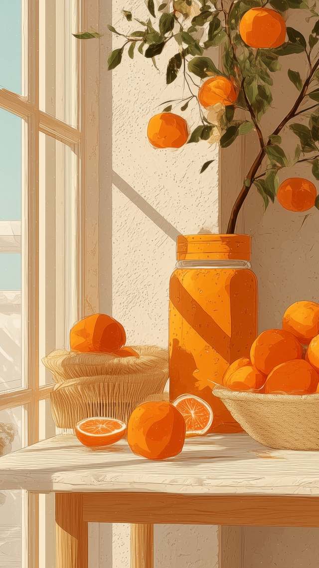 fall decoration wallpaper, autumn home decor, thanksgiving decorations, background for mobile wallpaper (vertical)