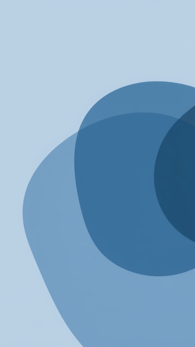 flat blue color wallpaper, clean lines, abstract shapes, background for mobile wallpaper (vertical)