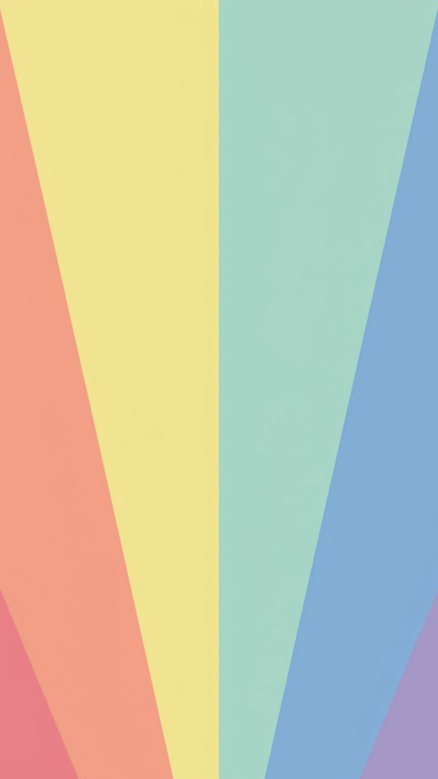 spectrum wallpaper, artistic shapes, geometric art, background for mobile wallpaper (vertical)