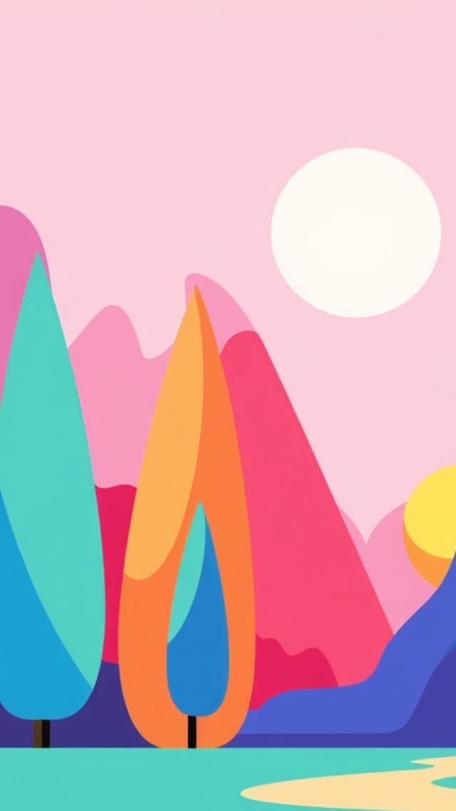 simple desktop backgrounds wallpaper, calming color schemes, aesthetic wallpapers, background for mobile wallpaper (vertical)