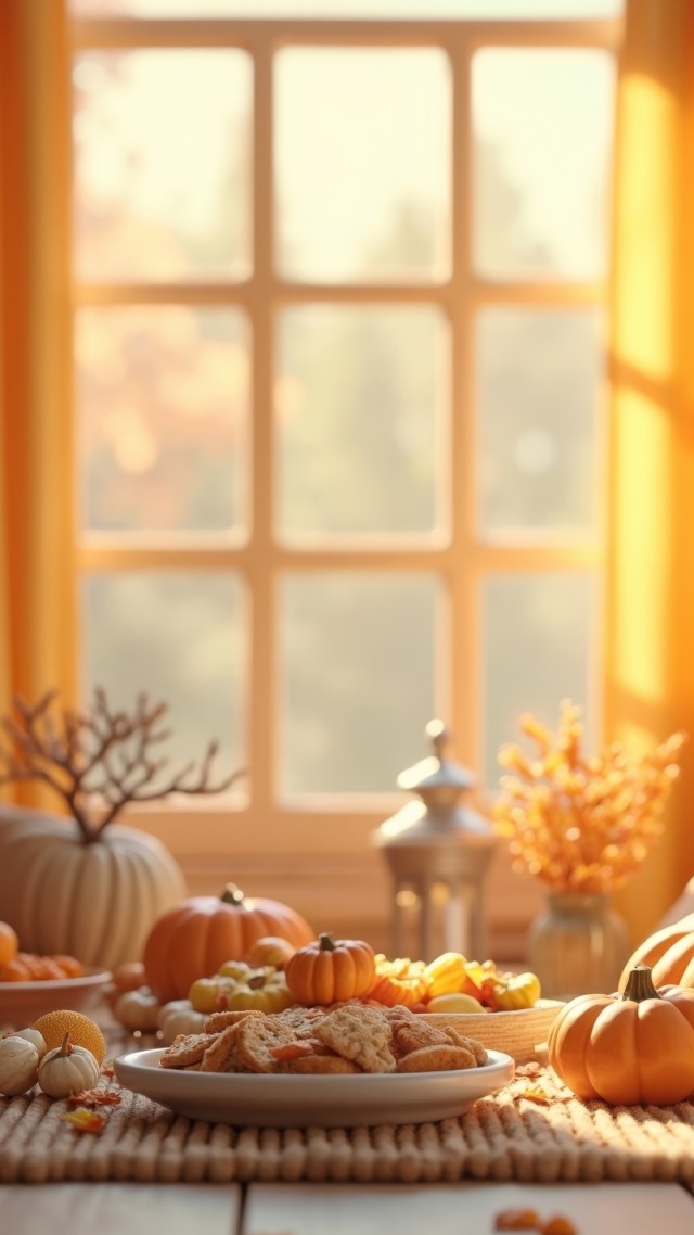 happy thanksgiving wallpaper, grateful wallpaper, harvest festival, background for mobile wallpaper (vertical)