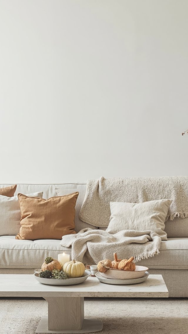 holiday gathering wallpaper, fall festivities, autumn festivities, background for mobile wallpaper (vertical)