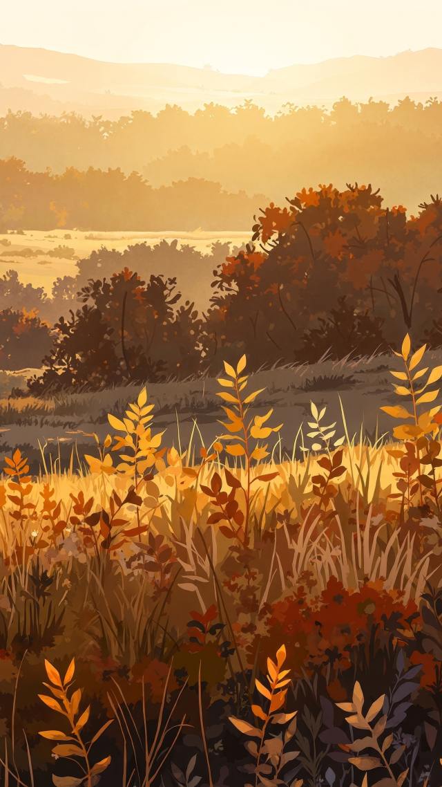 harvest fields wallpaper, fall harvest, countryside landscapes, background for mobile wallpaper (vertical)