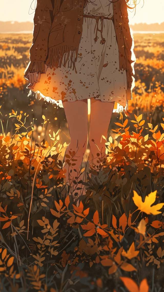 golden meadow wallpaper, peaceful field, nature beauty, background for mobile wallpaper (vertical)
