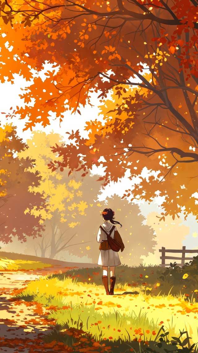 golden meadow wallpaper, tranquil landscape, nature beauty, background for mobile wallpaper (vertical)