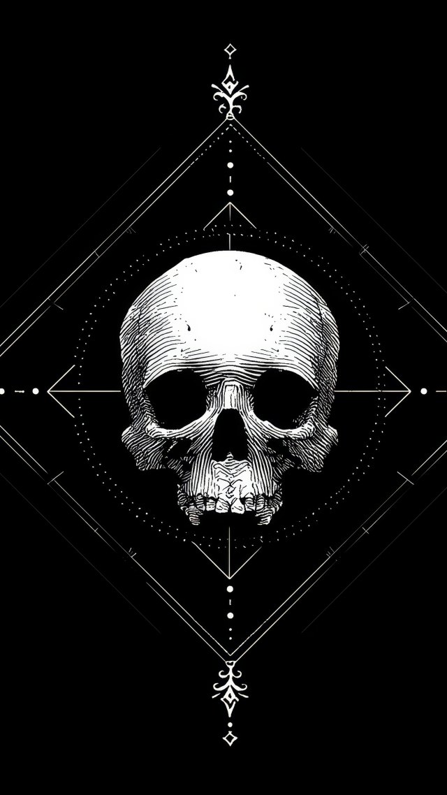 spooky art wallpaper, witchy aesthetics, spooky vibes, background for mobile wallpaper (vertical)