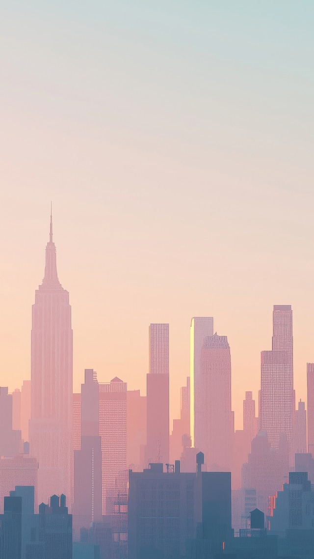 new york city wallpaper, skyline, cityscape, background for mobile wallpaper (vertical)