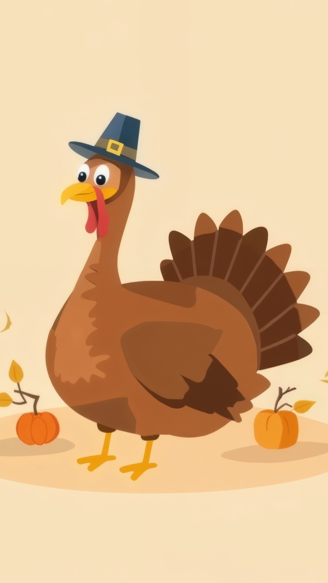 fall clipart wallpaper, autumn background, holiday graphics, background for mobile wallpaper (vertical)