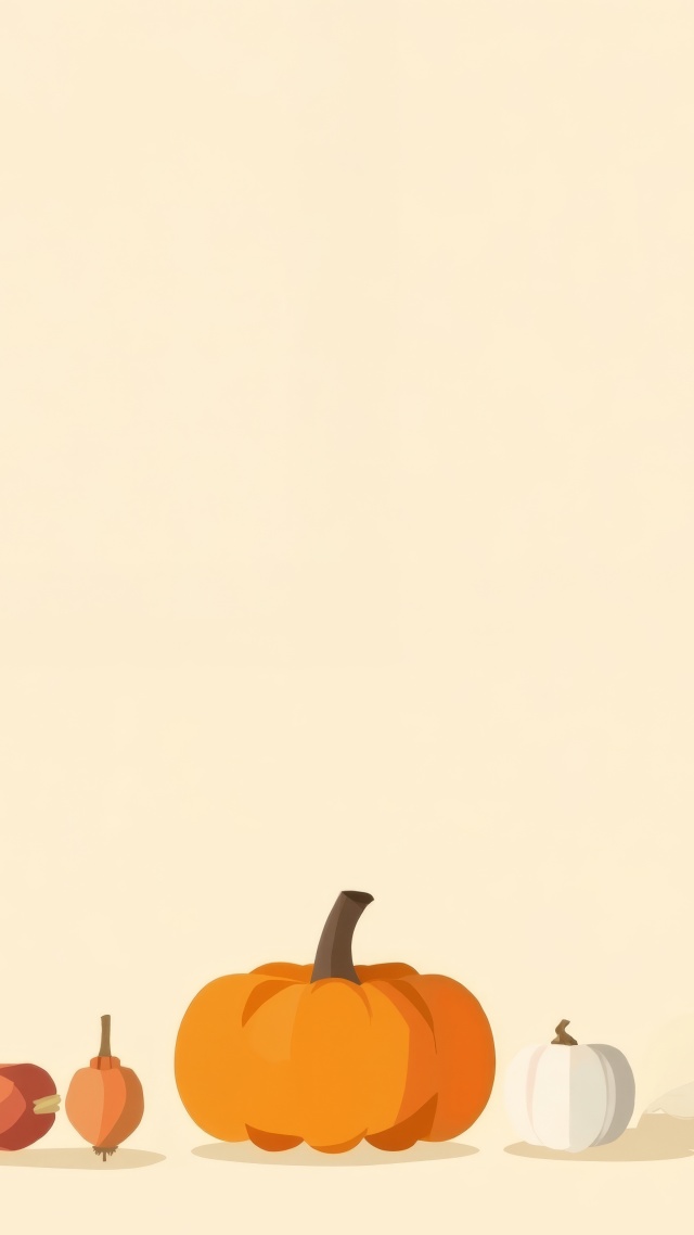 autumn illustrations wallpaper, thanksgiving graphics, autumn background, background for mobile wallpaper (vertical)