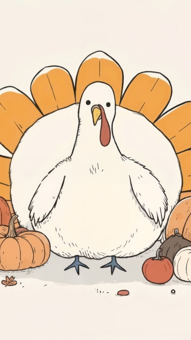 autumn illustrations wallpaper, festive imagery, autumn graphics, background for mobile wallpaper (vertical)