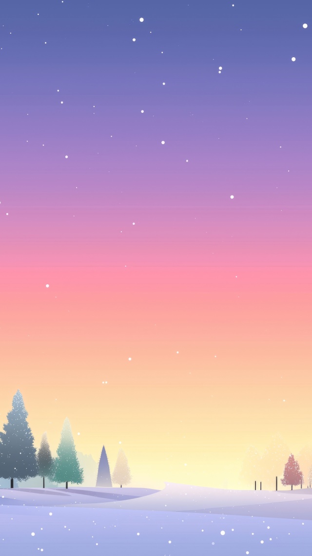 winter night wallpaper, snowy night, cold nights, background for mobile wallpaper (vertical)