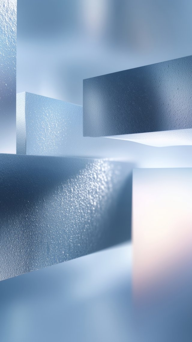 crystalline frost wallpaper, crystalline patterns, abstract nature, background for mobile wallpaper (vertical)