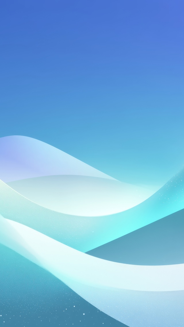 abstract winter wallpaper, fluid shapes, artistic waves, background for mobile wallpaper (vertical)