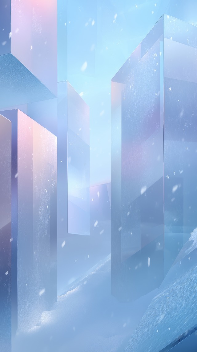 abstract crystals wallpaper, spectrum art, visual spectrum, background for mobile wallpaper (vertical)