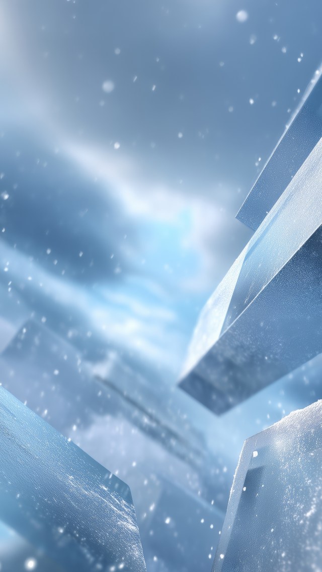 light refraction wallpaper, shimmering textures, dynamic shapes, background for mobile wallpaper (vertical)