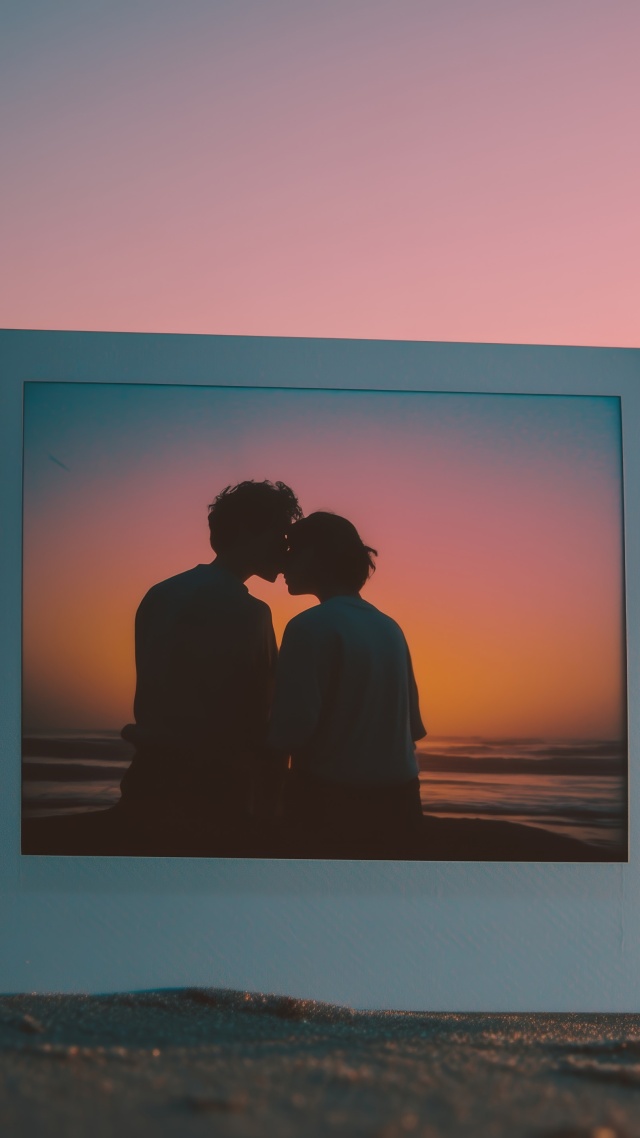 aura wallpaper, emotional depth, in love, background for mobile wallpaper (vertical)