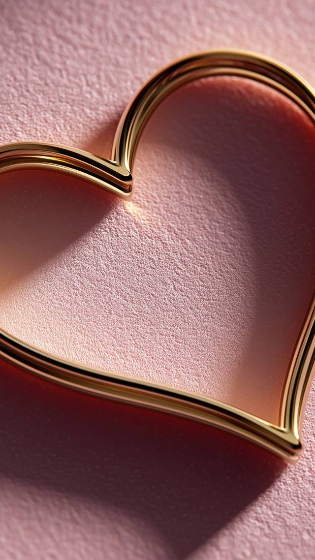 heart necklace wallpaper, heartfelt presents, love tokens, background for mobile wallpaper (vertical)