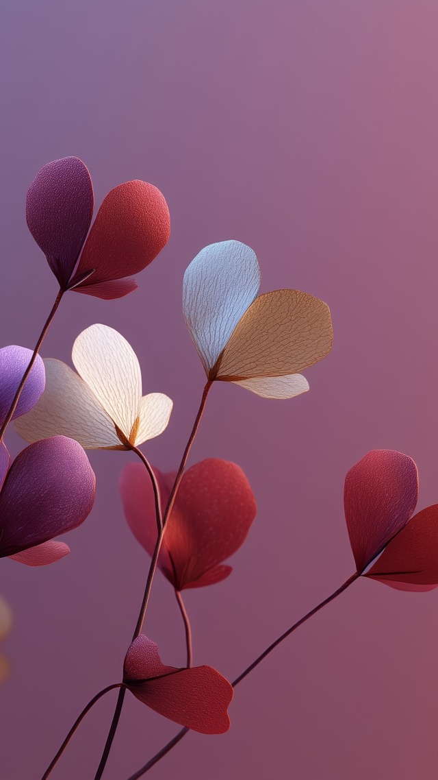 valentine flowers wallpaper, celebration ideas, heartfelt gifts, background for mobile wallpaper (vertical)